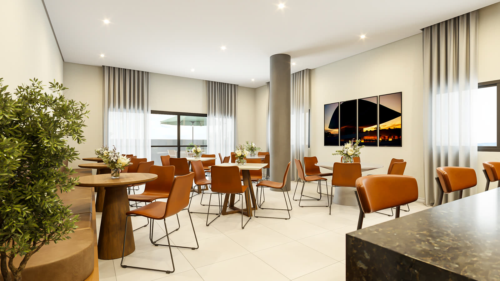 Sala gourmet, imagem ilustrativa